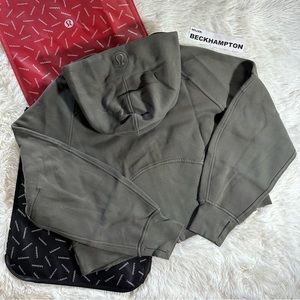 Lululemon Scuba Oversized Full Zip Hoodie Carob Brown